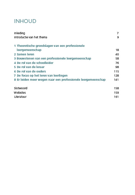 De professionele leergemeenschap in het onderwijs - Afbeelding 2