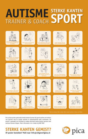 Afbeelding Sportposter Autisme