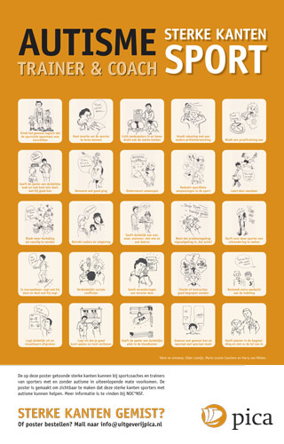 Afbeelding Sportposter Autisme