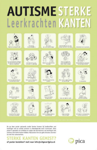 Afbeelding Poster - Sterke kanten autisme - Leerkracht