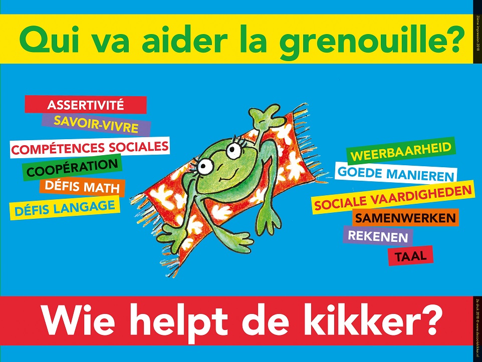 Afbeelding Wie helpt de kikker?