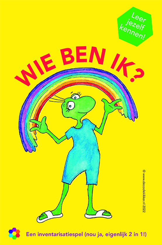 Omslag Coole Kikker- Wie ben ik-spel