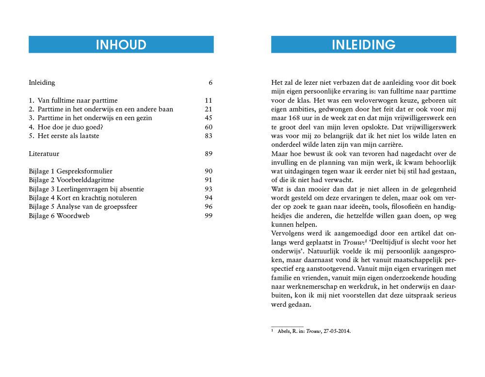 Deeltijd werken: goed voor het onderwijs en goed voor jezelf - Afbeelding 2