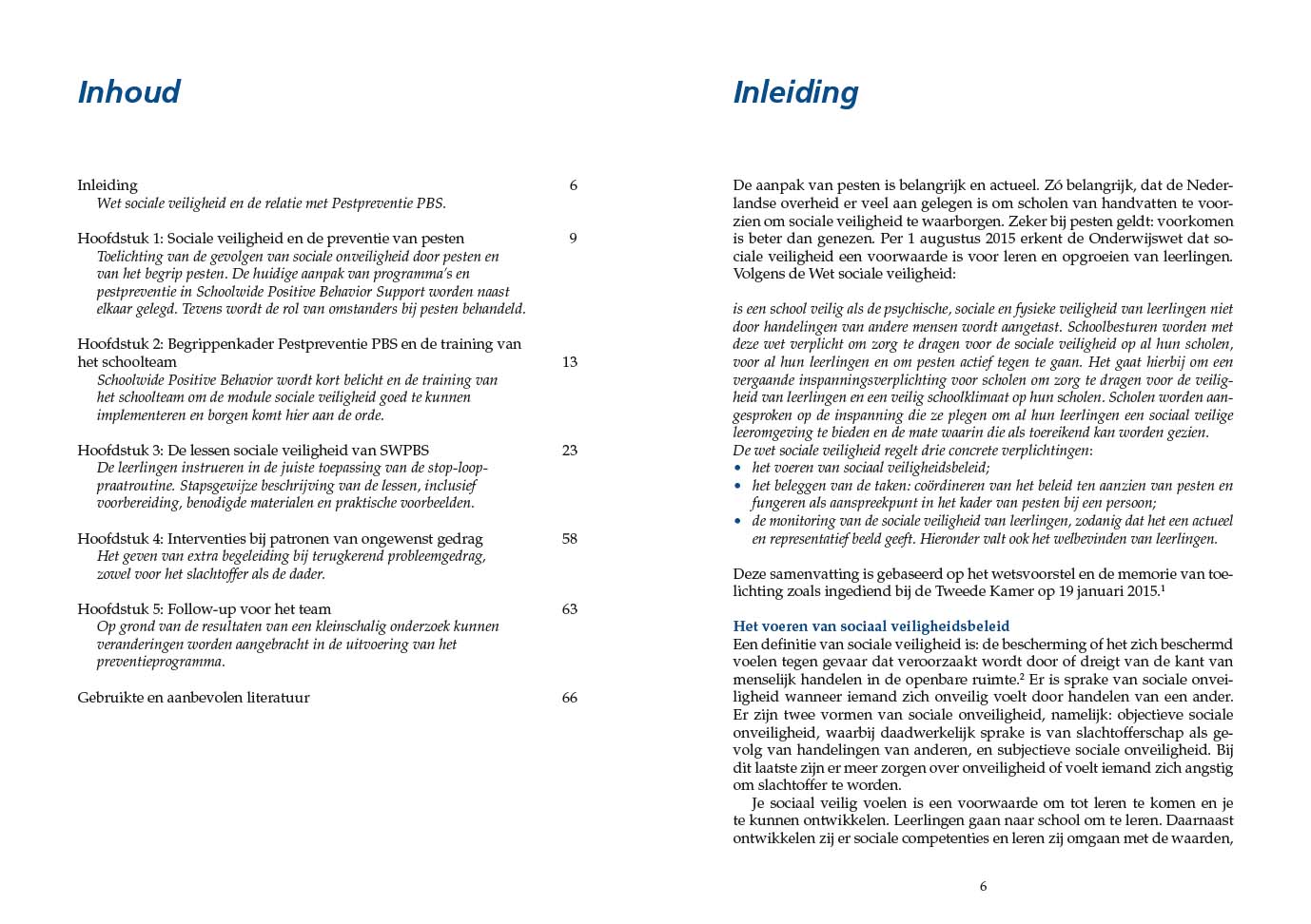 Sociale veiligheidslessen in PBS - Afbeelding 2