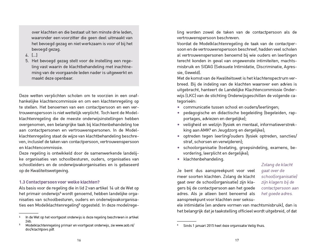 Het zakboek voor contactpersonen in po, vo en mbo - Afbeelding 3