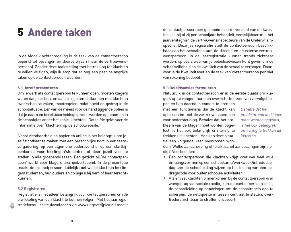 Het zakboek voor contactpersonen in po, vo en mbo - Afbeelding 5