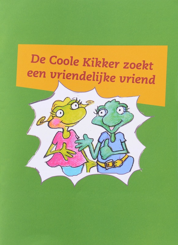 Omslag De Coole Kikker zoekt een vriendelijke vriend