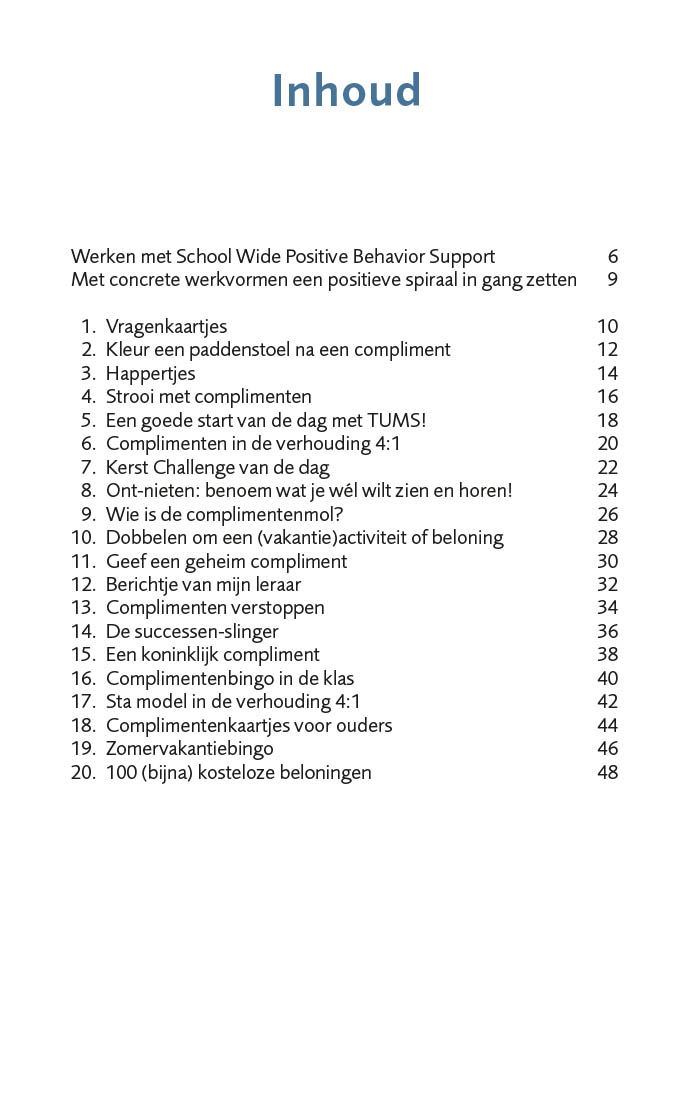 Positieve Bekrachtiging op School - Afbeelding 2