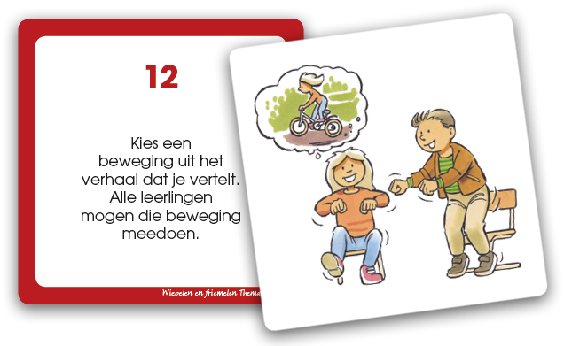 Wiebelen en friemelen Themakaarten - Afbeelding 2
