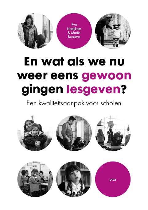 Omslag En wat als we nu weer eens gewoon gingen lesgeven?