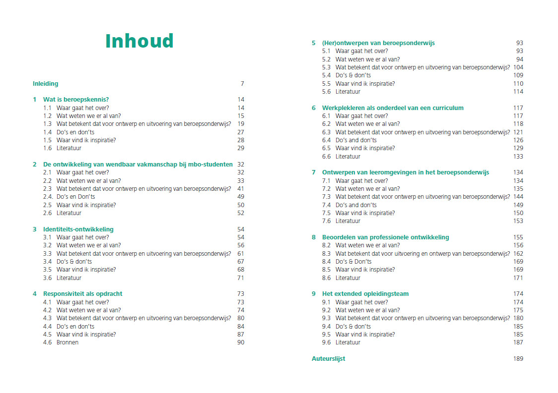 Handboek beroepsgerichte didactiek - Afbeelding 2