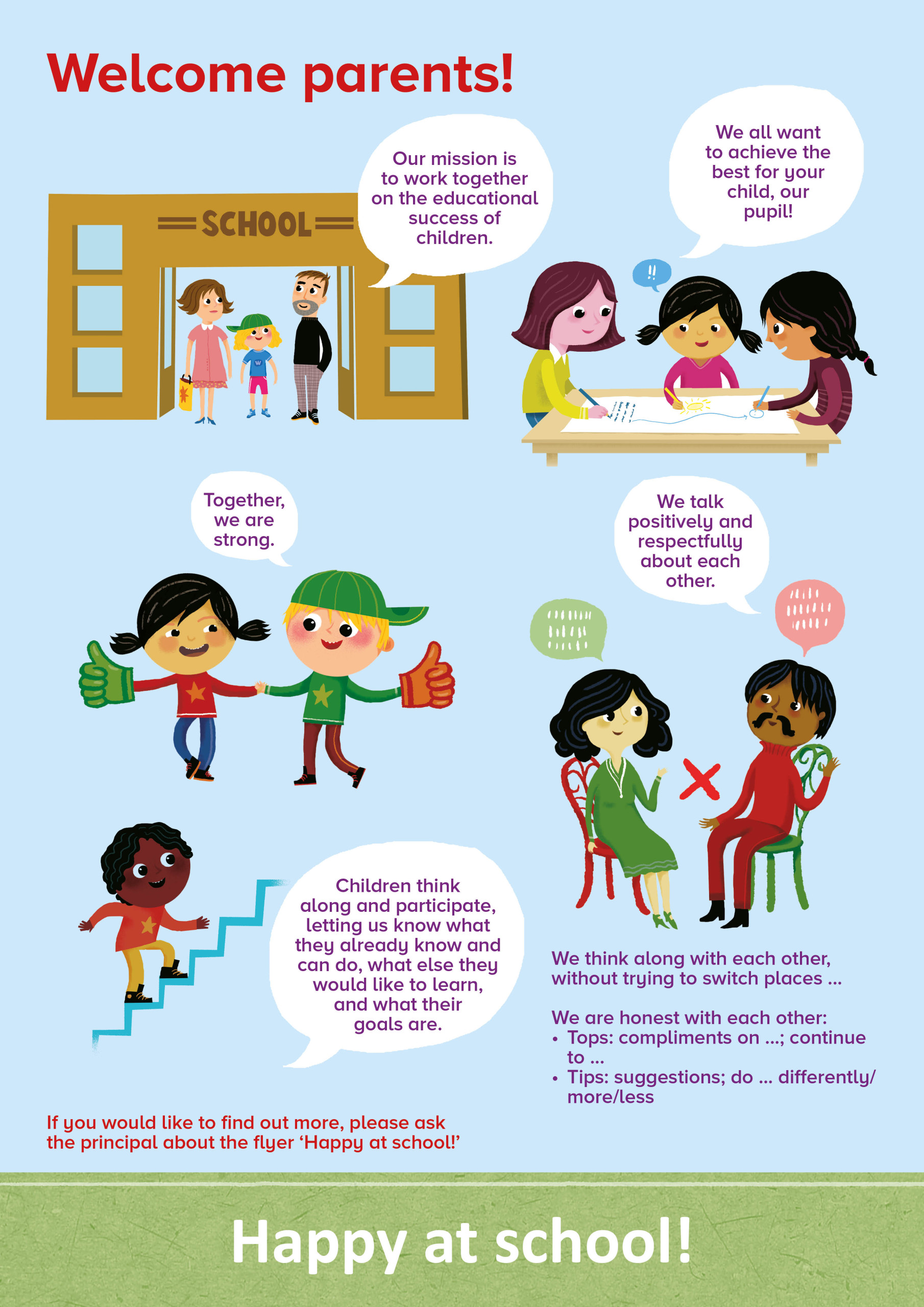 Posterset - Met plezier naar school! (A2) Inclusief verzendkosten - Afbeelding 2