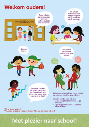 Afbeelding Posterset - Met plezier naar school! (A2)