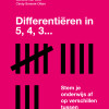Omslag Differentiëren in 5, 4, 3…