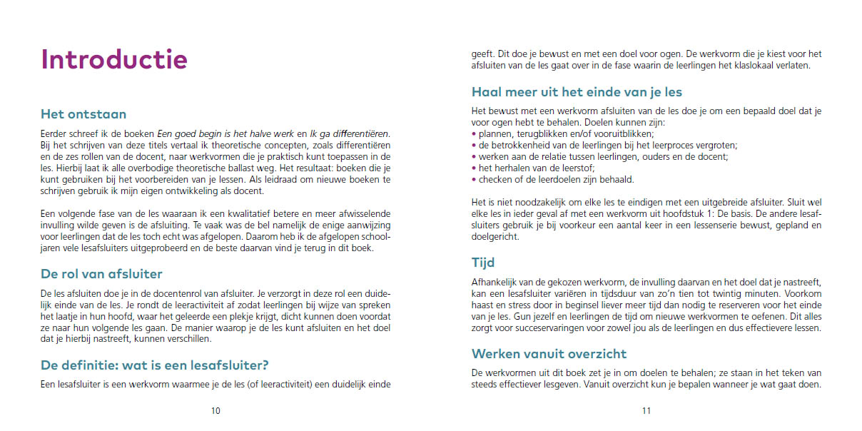Haal meer uit het einde van je les - Afbeelding 3