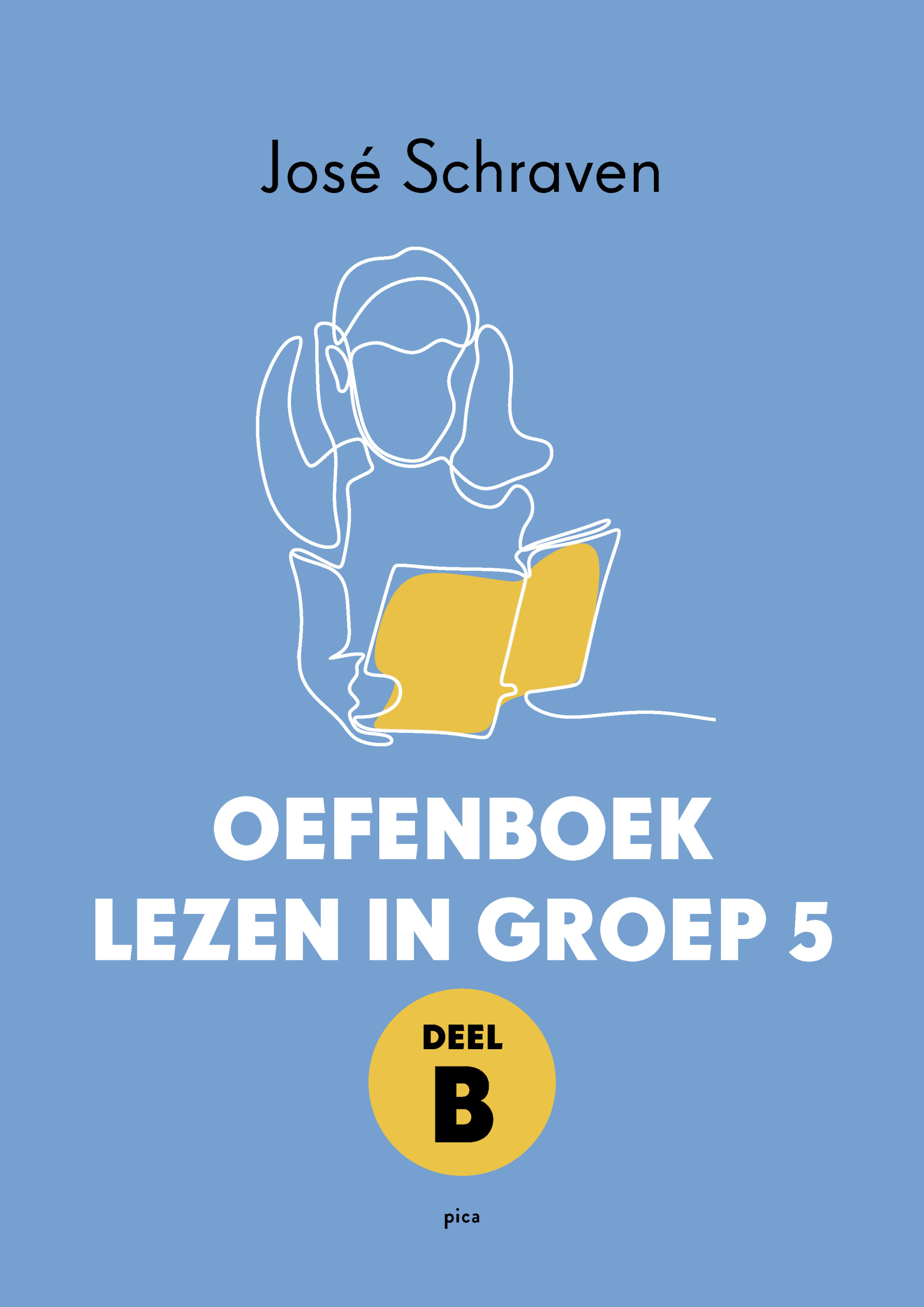 Omslag Oefenboek Lezen in groep 5 - Deel B