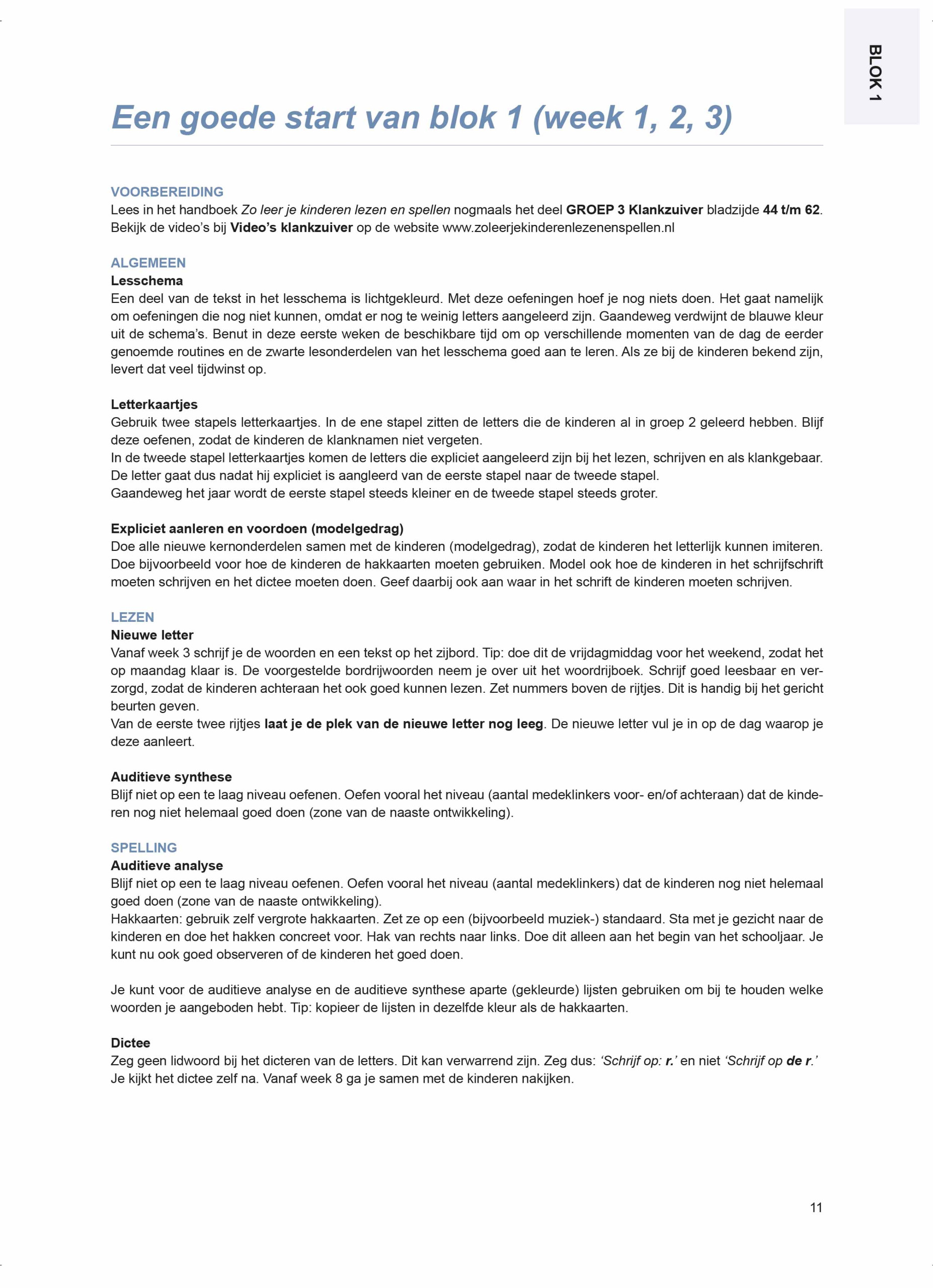 Lezen en spellen in groep 3 - VLL-KIM<br><span style="font-size: 0.6em;">Kant-en-klare lesschema’s aansluitend bij <strong>Veilig Leren Lezen (Kim-versie)</strong></span> - Afbeelding 4