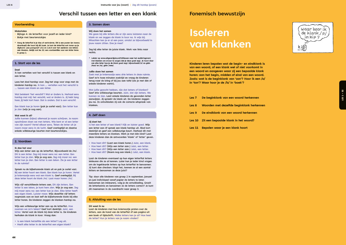 Van fonemisch bewustzijn naar beginnend leren lezen en spellen in 100 lessen - Afbeelding 5