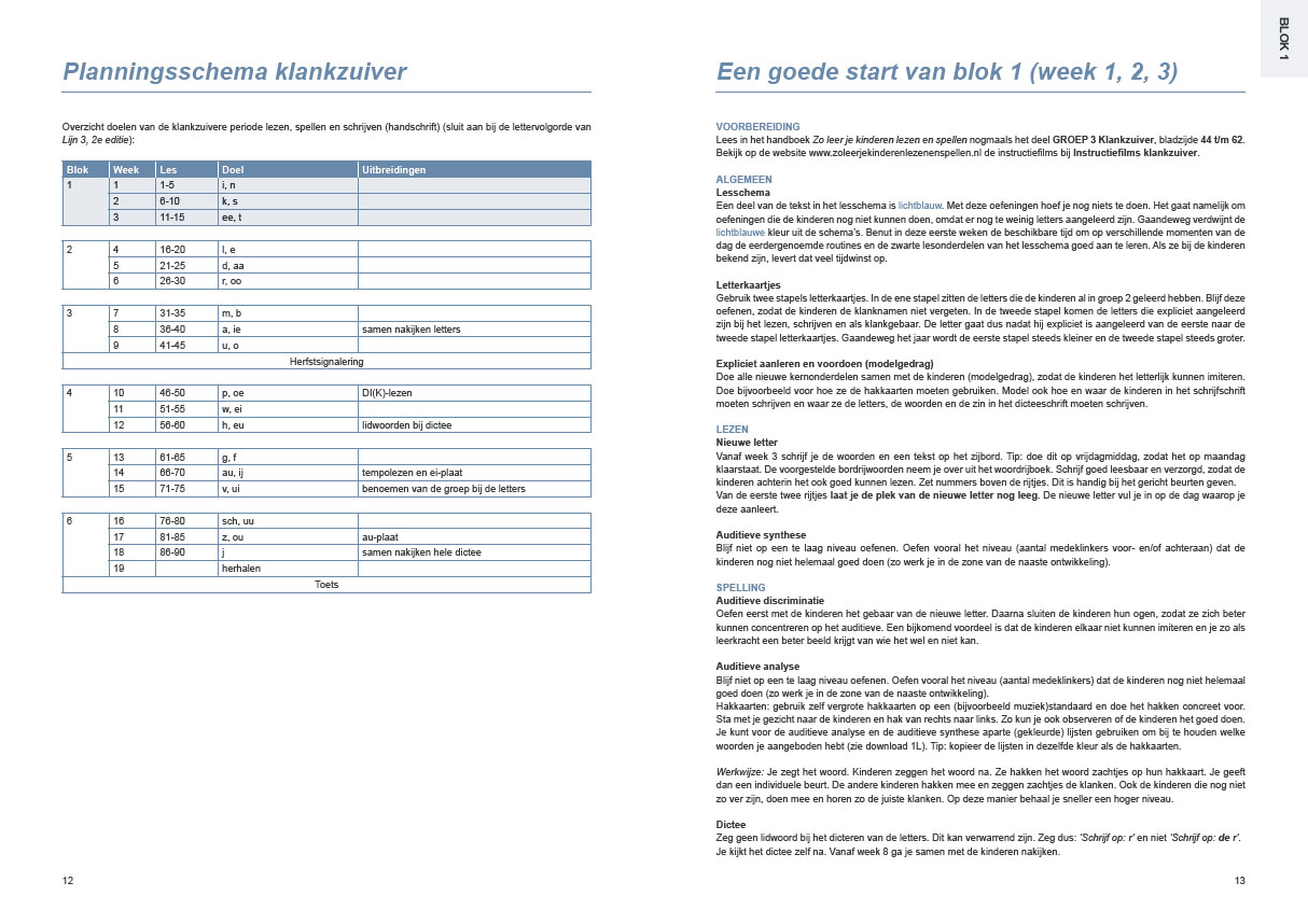 Lezen en spellen in groep 3 - LIJN 3<br><span style="font-size: 0.6em;">Kant-en-klare lesschema’s aansluitend bij <strong>Lijn 3</strong> (2e editie)</span> - Afbeelding 3