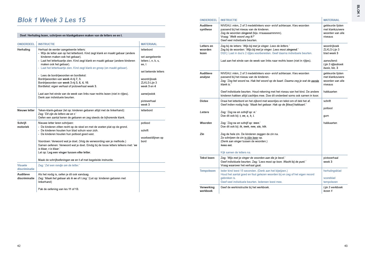 Lezen en spellen in groep 3 - LIJN 3<br><span style="font-size: 0.6em;">Kant-en-klare lesschema’s aansluitend bij <strong>Lijn 3</strong> (2e editie)</span> - Afbeelding 4
